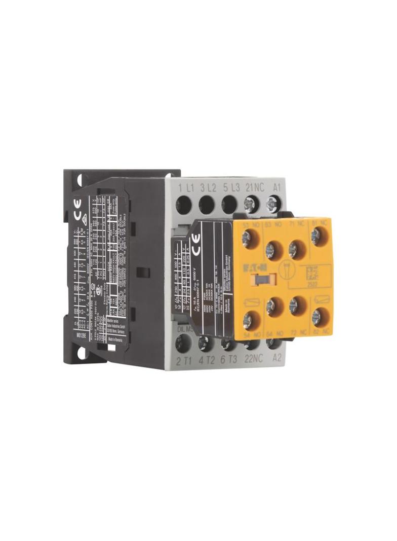 DILMS12-R23(110V50HZ,120V60HZ) Stycznik mocy safety 12A 3P + 2Z + 3R sterowanie AC 191735 EATON