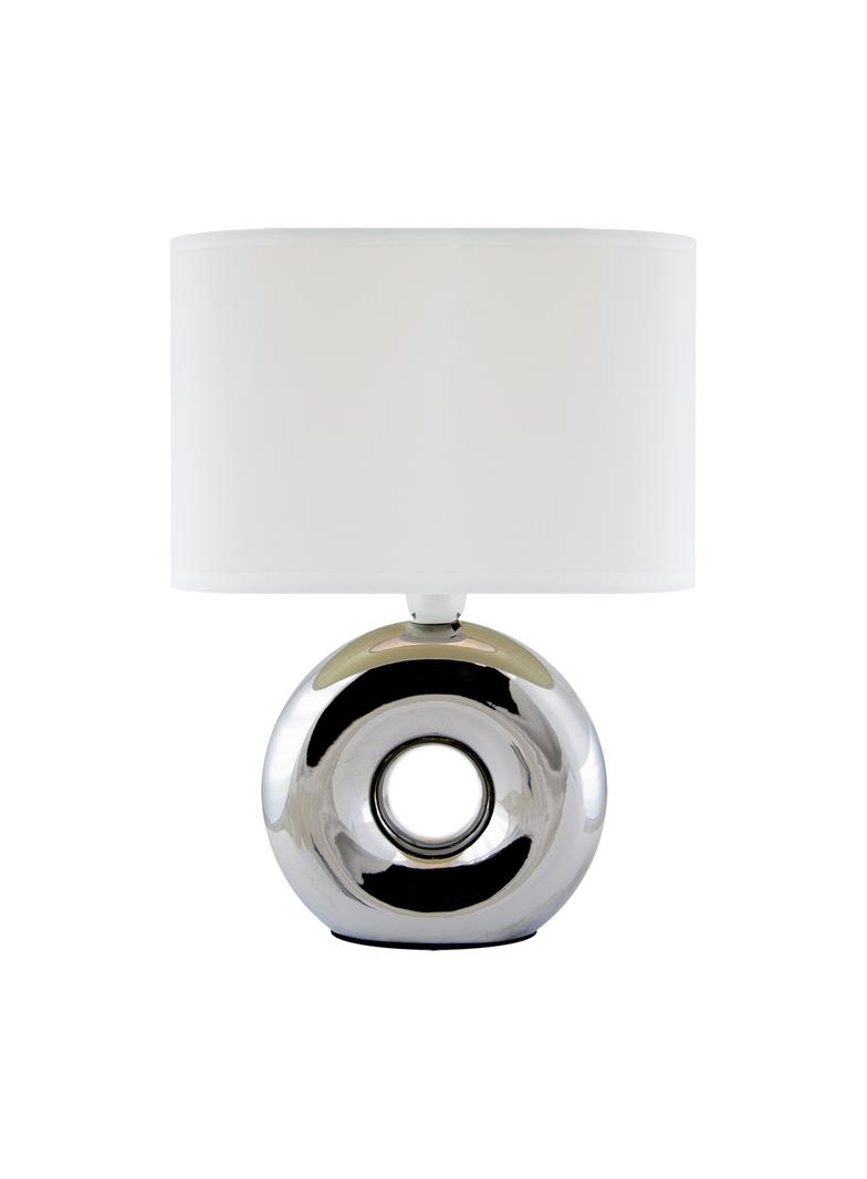 Lampka stołowa GOLF E14 CHROME/WHITE