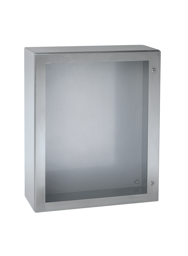 Spacial Obudowa wisząca ze stali nierdzewnej S3X IP66 304L drzwi transparentne 500x 400x200mm