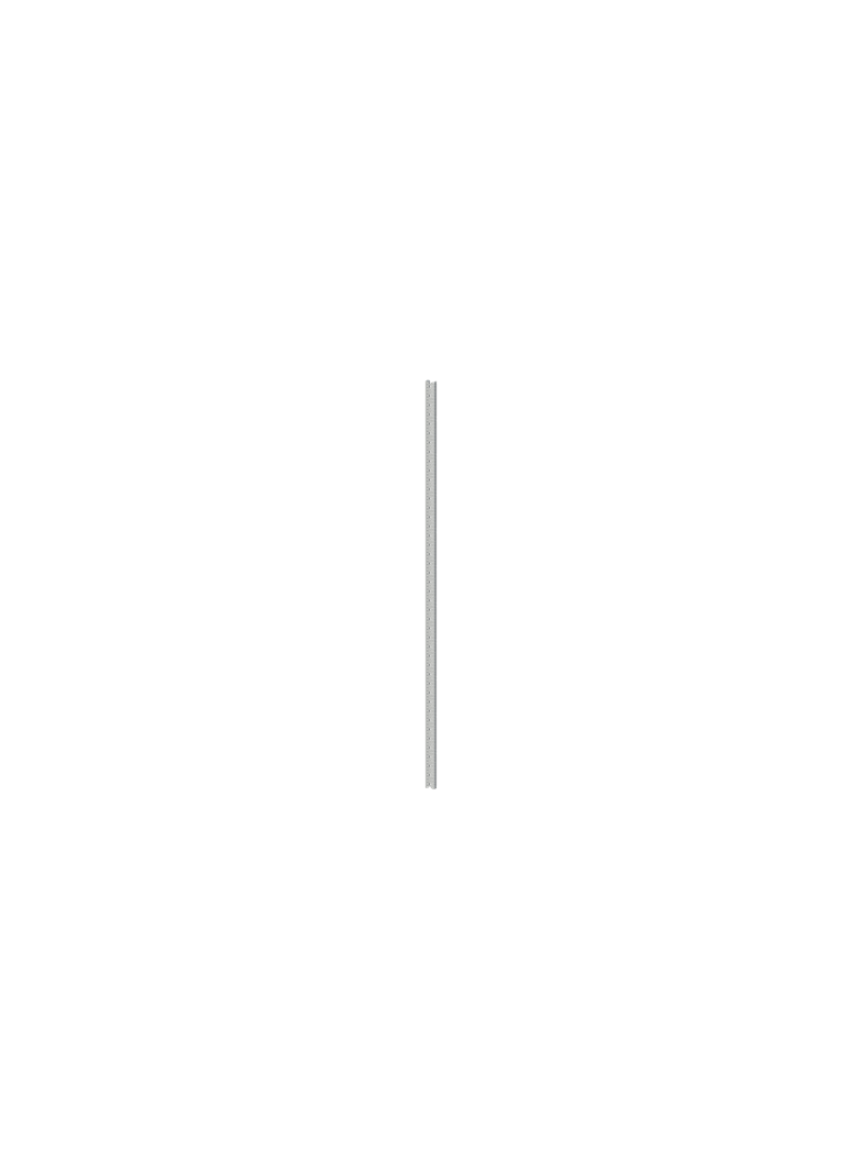 ZW377 Profil pionowy ramy WR 1650mm (do samodzielnego montażu)