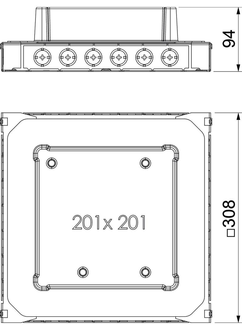 UDSSD 25038 4, Puszka podpodłogowa