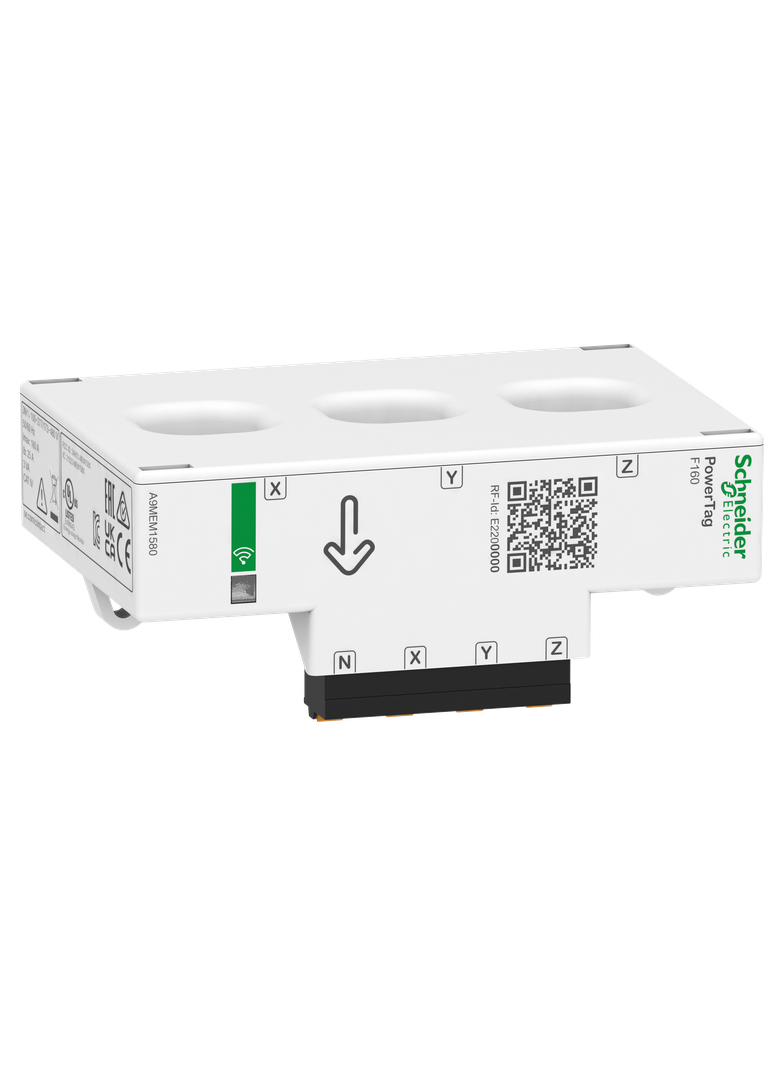 Czujnik energii, PowerTag Flex 160A 3P/3P+N pozycja górna i dolna