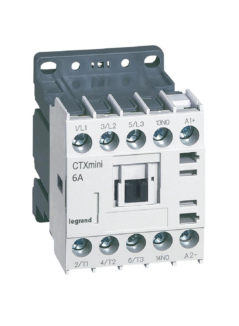 STYCZNIK CTX3 MINI 3P 6A 1NO 24V DC, Legrand