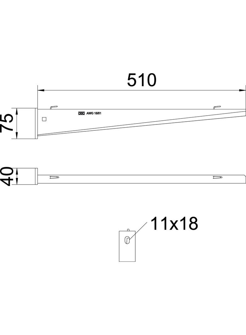 AW G 15/51, WYSIĘGNIK AWG 15/51 FT