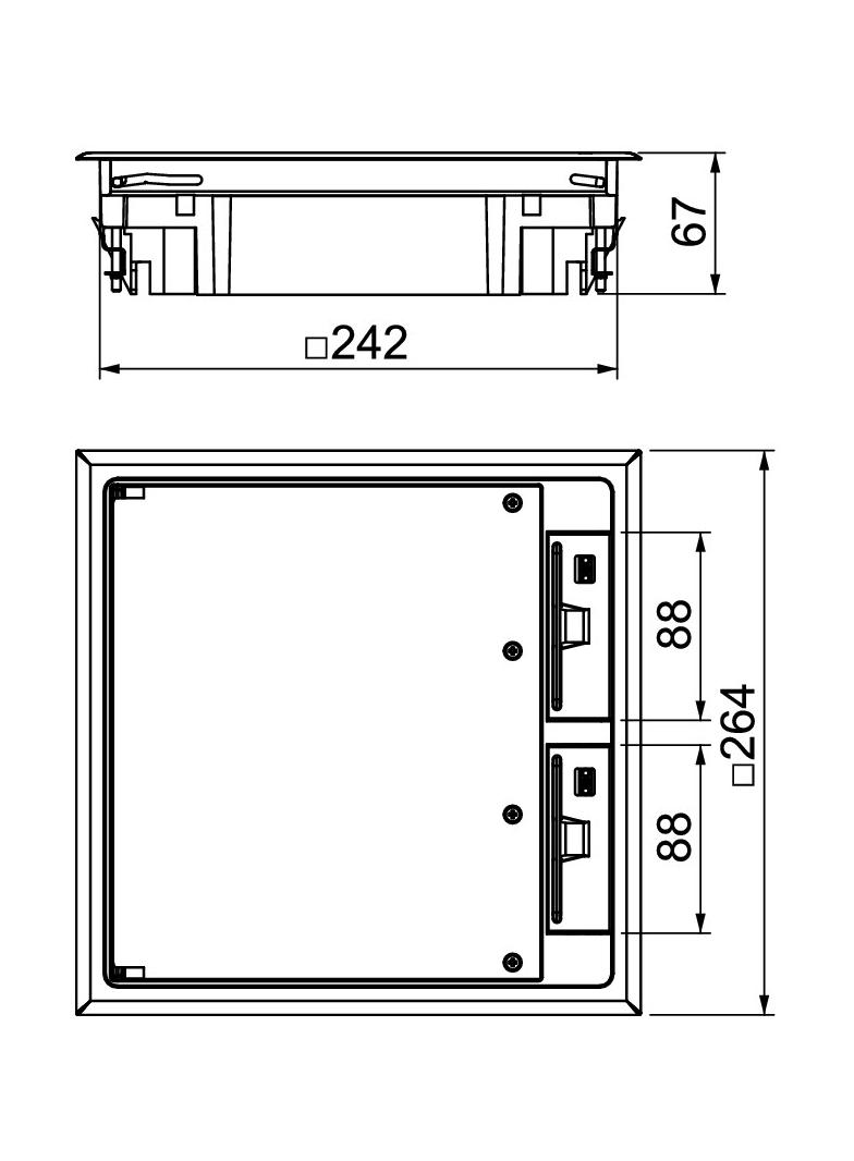 GES9/10U, KASETA ZASILAJĄCA