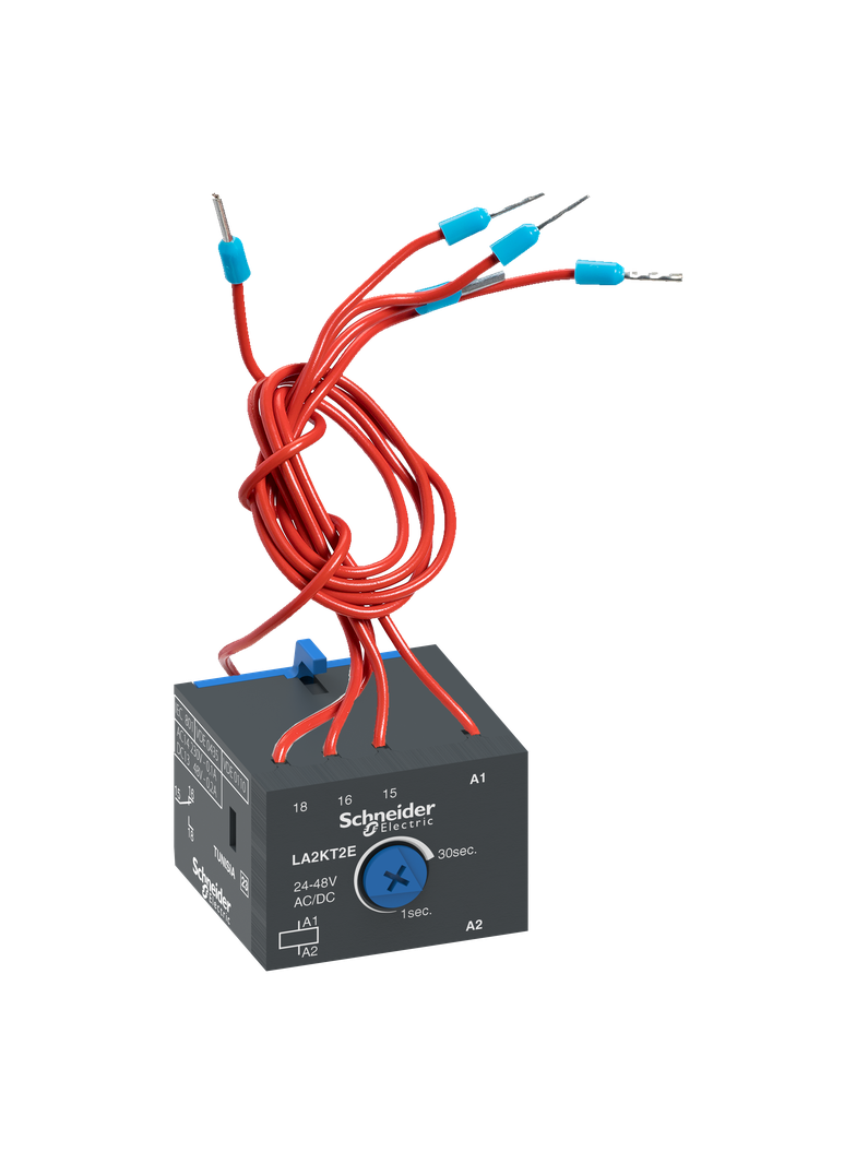 Blok styków zwłocznych 1NO 24/48VAC 1…30s