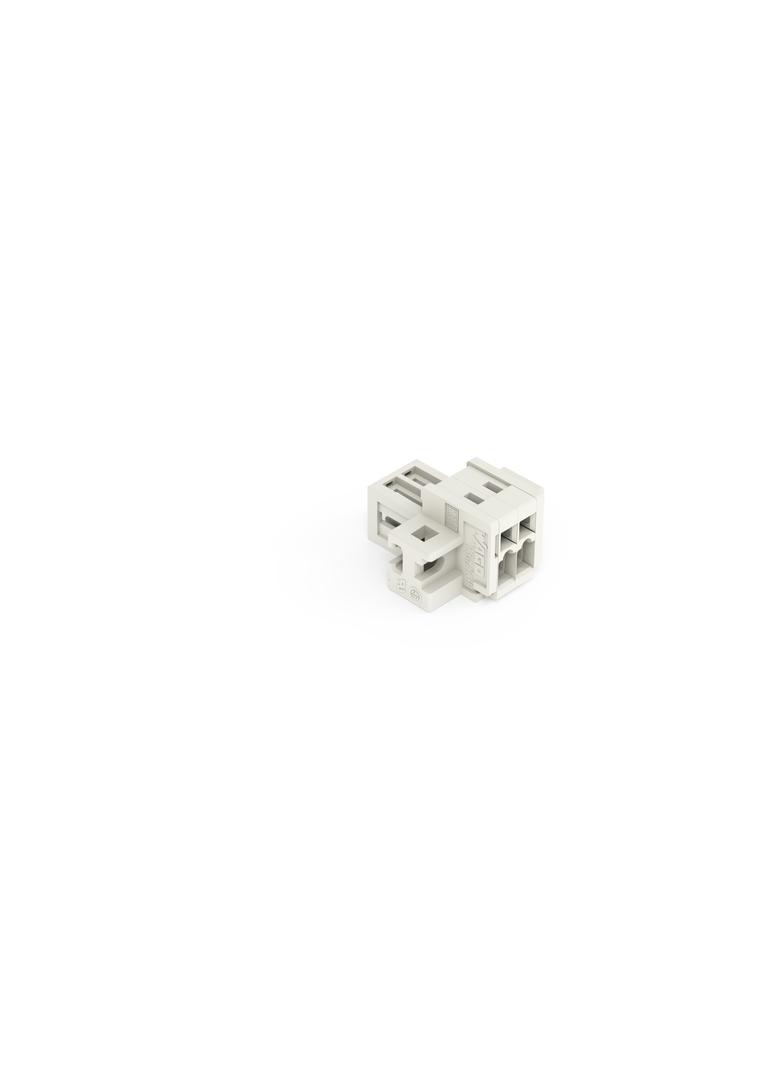MCS-MINI Classic wtyk 2-bieg. j-szary raster 3,5 mm /100szt./ WAGO