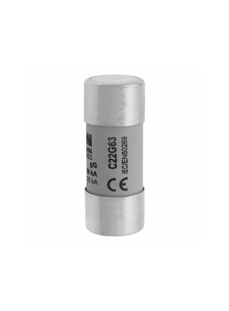 CYLINDRICAL FUSE 22 x 58 63A GG 690V AC Wkładka cylindryczna 22 x 58mm 63A GG 690V AC C22G63 EATON