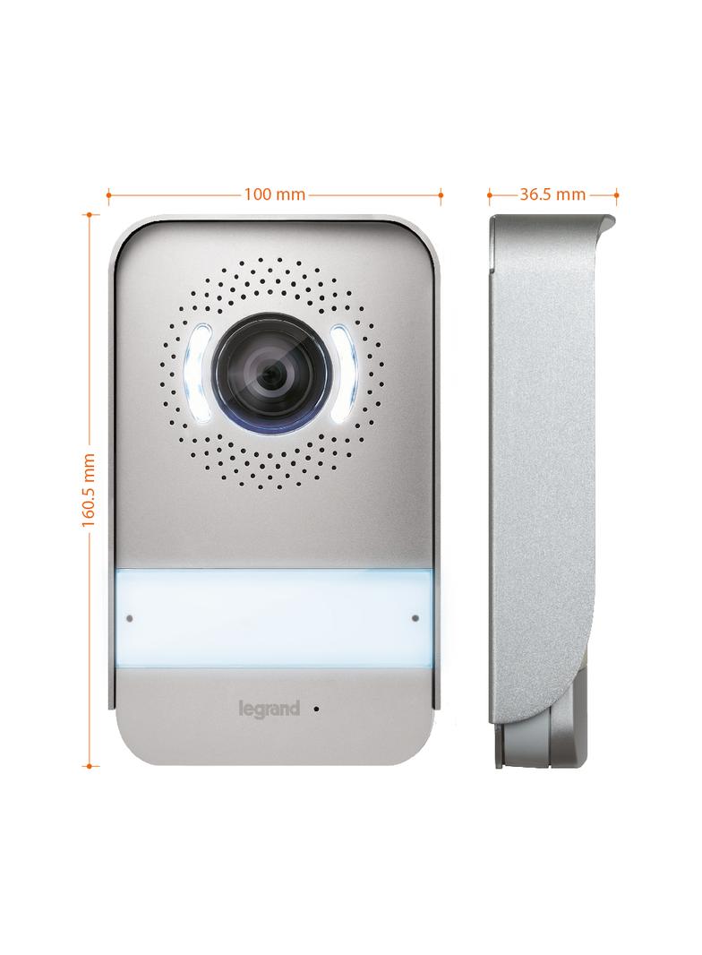 DODATKOWY PANEL ZEWNĘTRZNY WIDEO DO ZESTAWÓW 369110 i 369220, Legrand