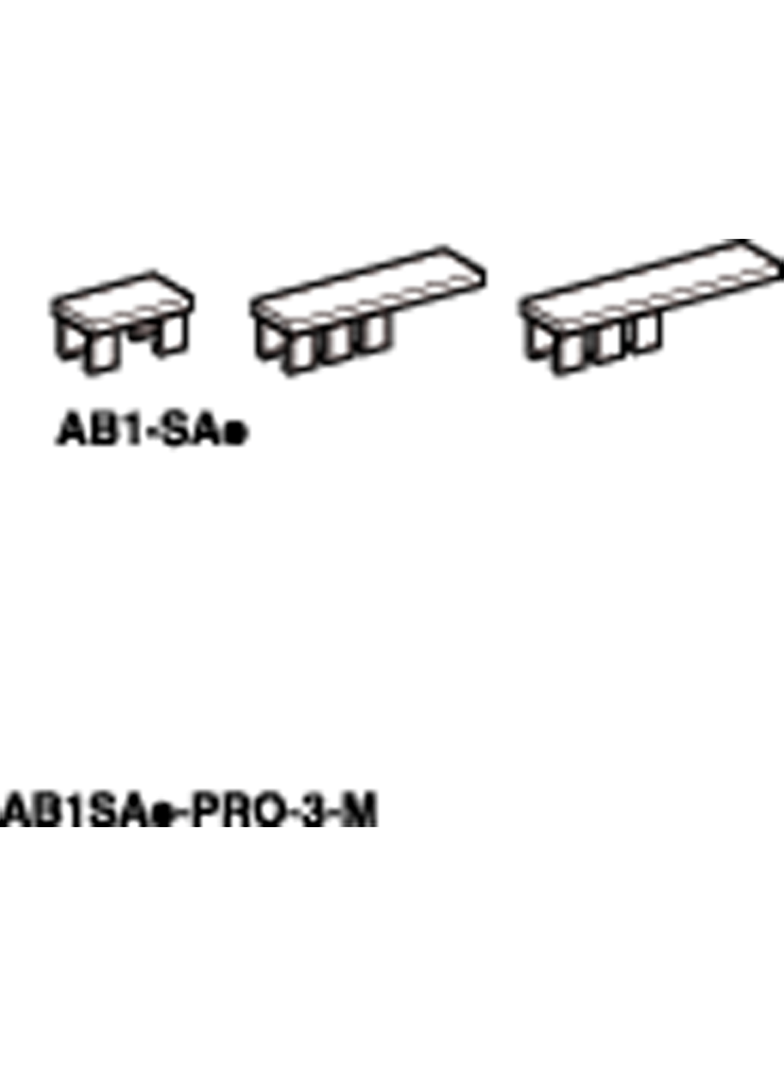 Oznaczniki, oznaczenie zatrzaskowe bez opisu - 4,5 x 8,3 mm - dla listwy zaciskowej
