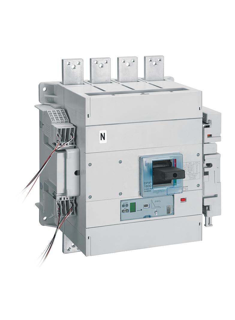 DPX3 1600 4P PODSTAWA WYKONANIA WYSUWN. Z PRZYŁ. GÓRN., Legrand