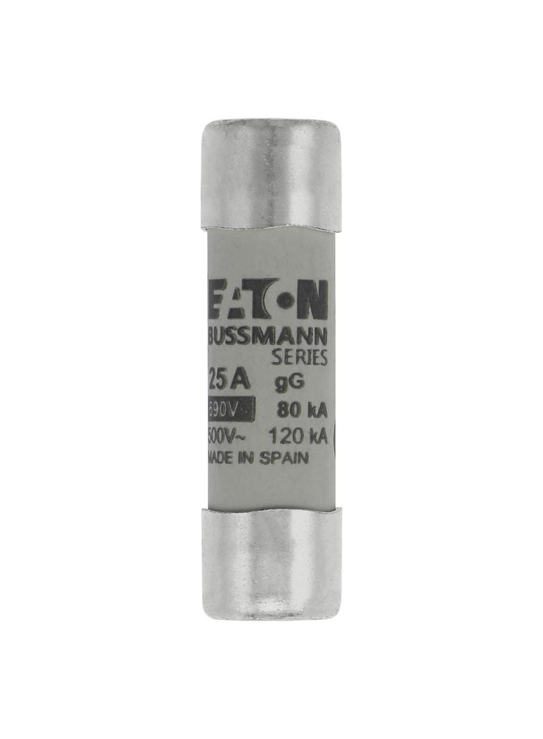 CYLINDRICAL FUSE 14 x 51 25A GG 690V AC Wkładka cylindryczna 14 x 51mm 25A GG 500V AC C14G25 EATON