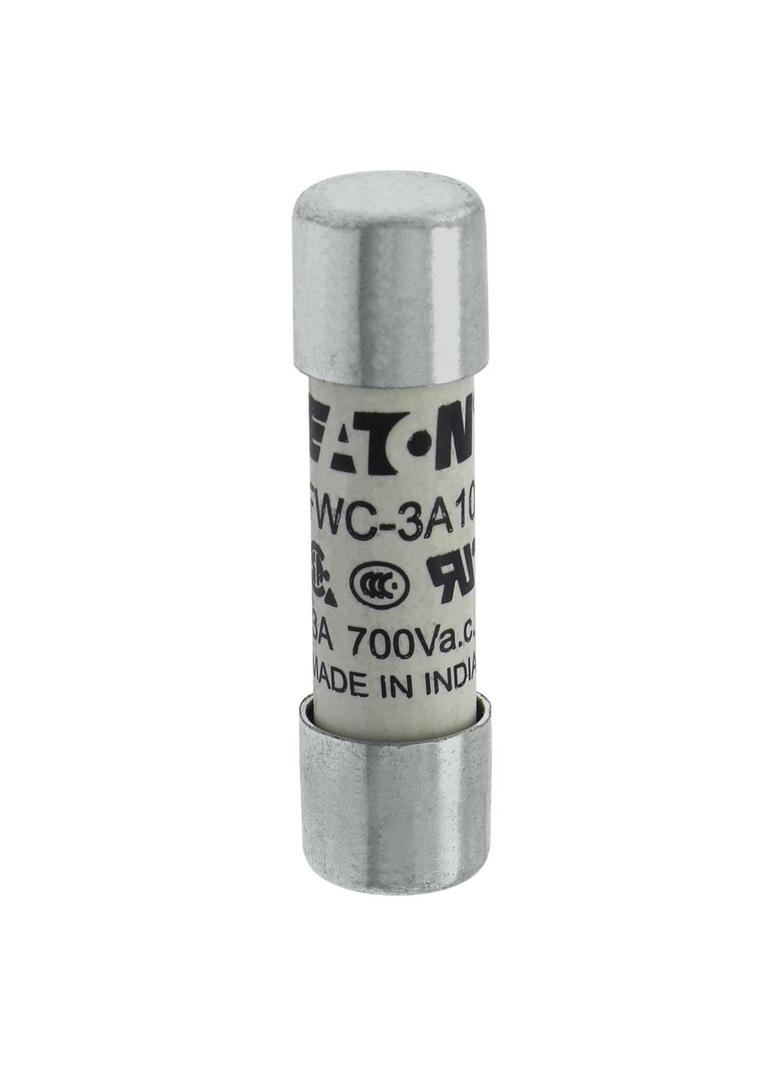 3AMP 700V AC UL FERRULE 10x38MM FUSE Wkładka szybka 3A AC 700V 10x38 mm aR UL FWC-3A10F EATON