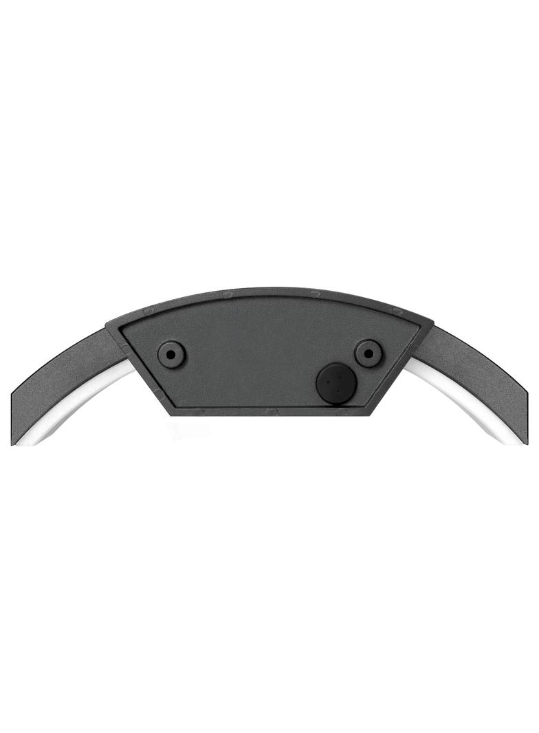 PILEA LED 9W, lampa ogrodowa, 700lm, IP54, 4000K, czarna