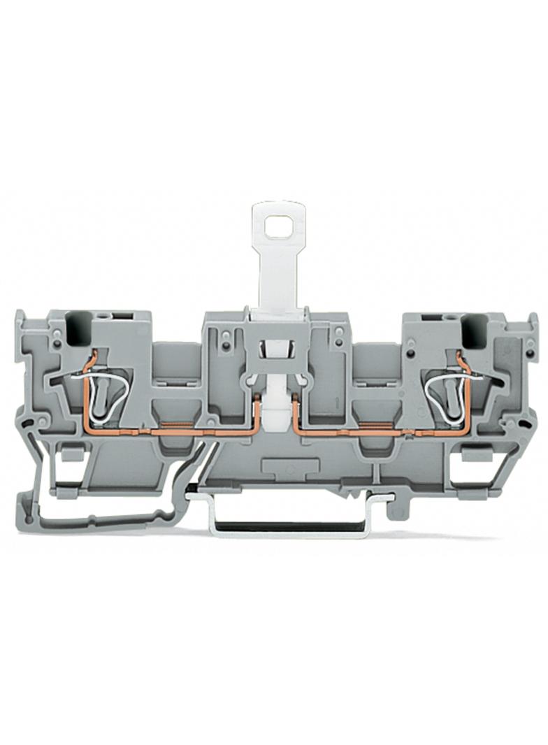 X-COM rozłączalna złączka bazowa 2-przewodowa szara