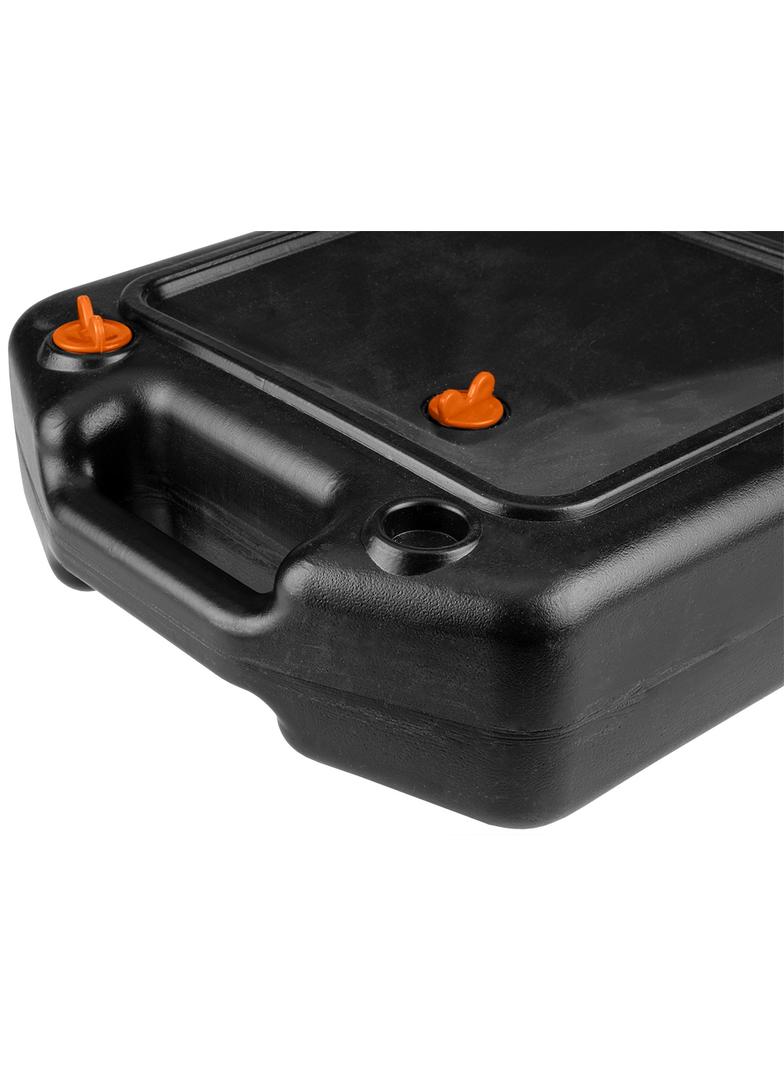 Miska do zlewania oleju, przenośna, zamykana 12l