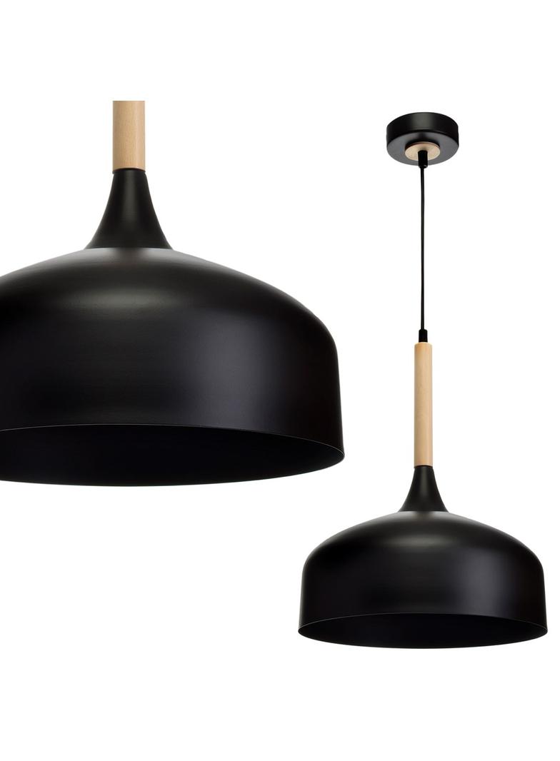 MILAGRO Lampa wisząca TAYLOR BLACK 1xE27 60W