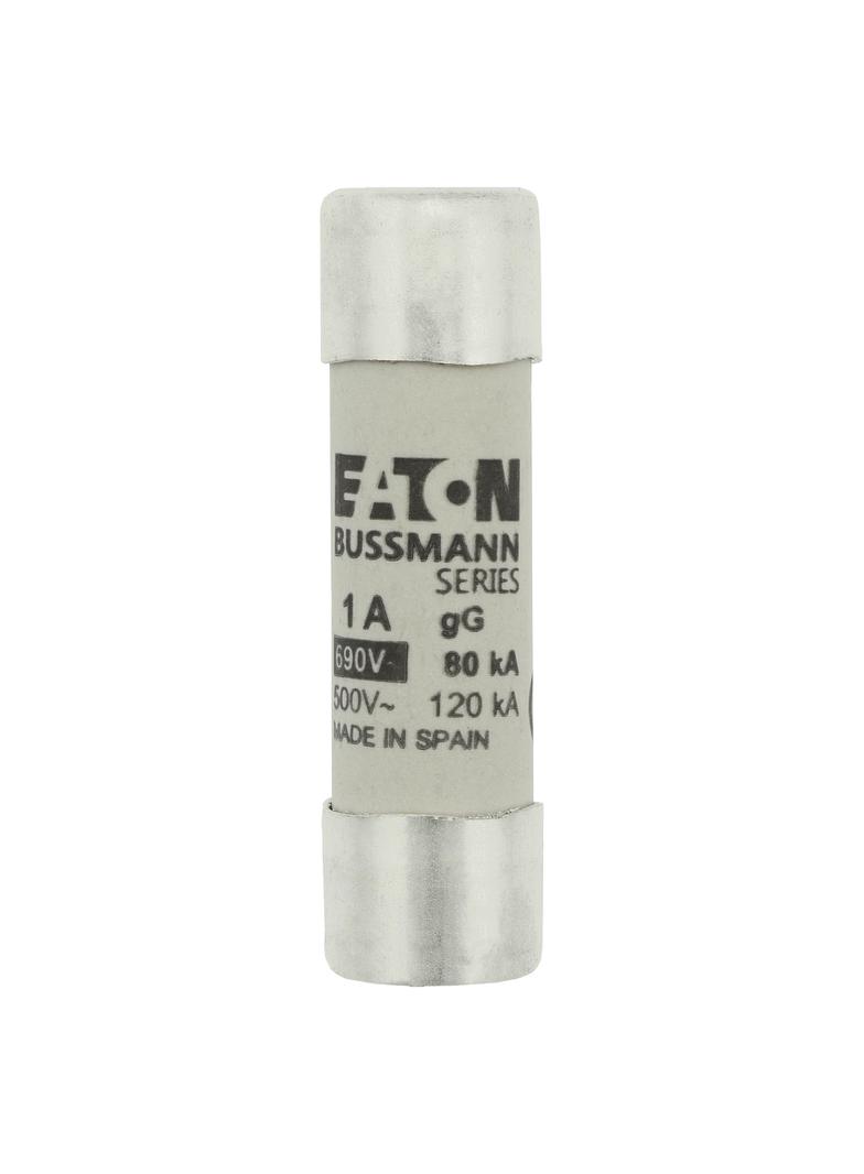 CYLINDRICAL FUSE 14 x 51 1A GG 690V AC Wkładka cylindryczna 14 x 51mm 1A GG 500V AC C14G1 EATON