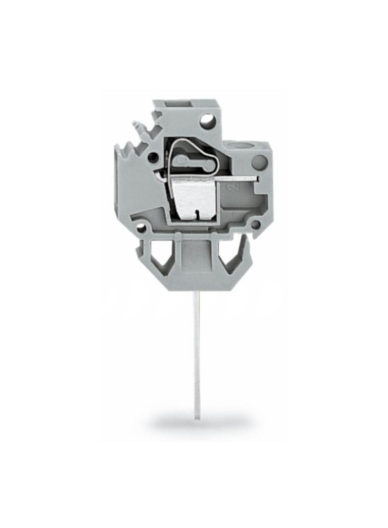 złączka przepustowa 4 mm2 pinowa, do płyt 2,5 mm /150szt./ WAGO