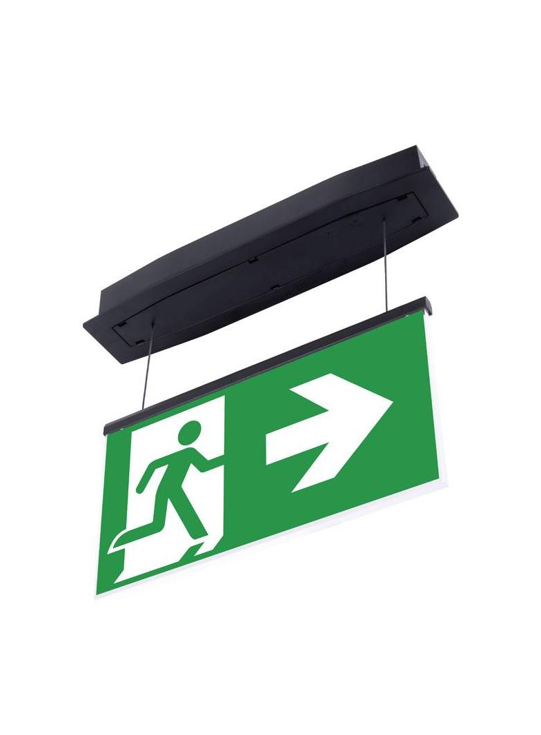 Oprawa awaryjna P/T SUPREMA LED D-std SA 3H AT IP54 PT-S [BLK]