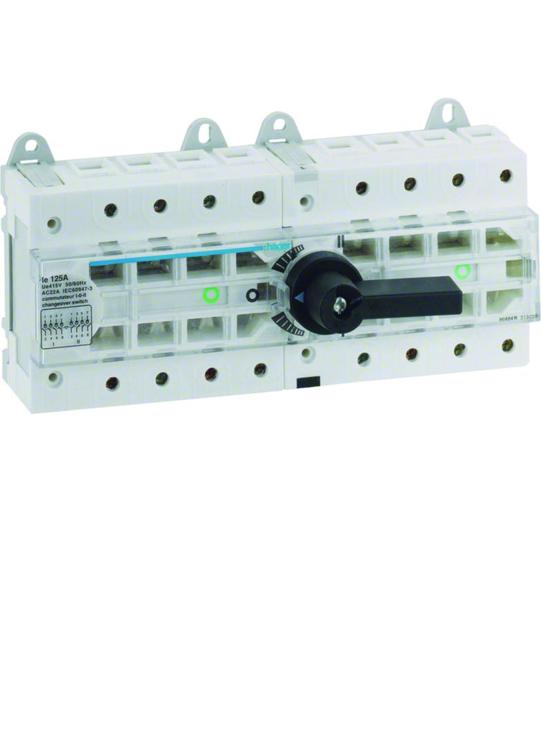 Przełącznik modułowy I-O-II 4P 80A HI404R HAGER