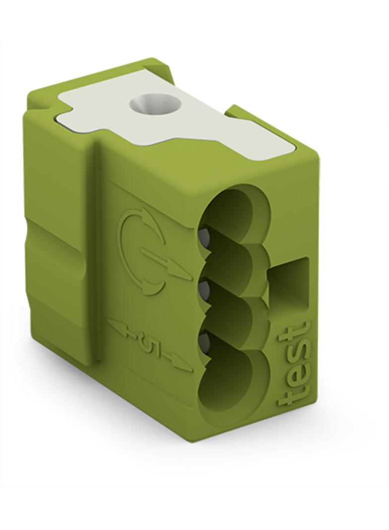 złączka kostkowa do pł. drukowanych jasnozielona raster 5,75 mm