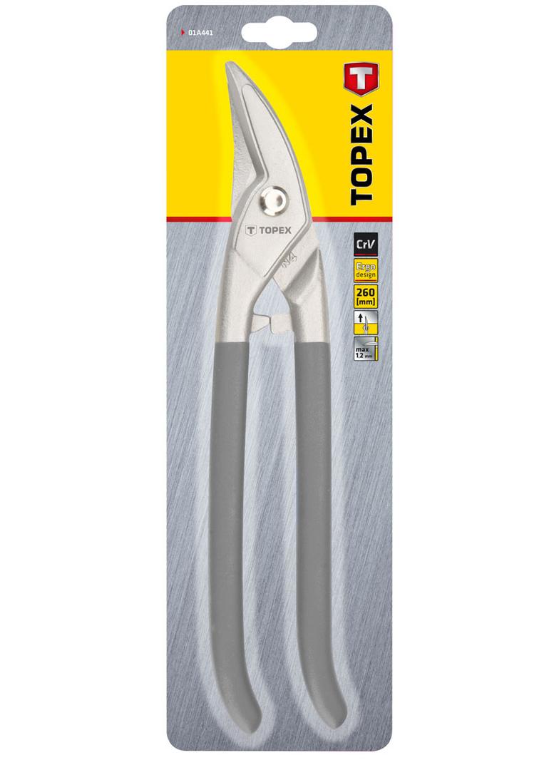 Nożyce sztancowe do cięć kształtowych 260 mm