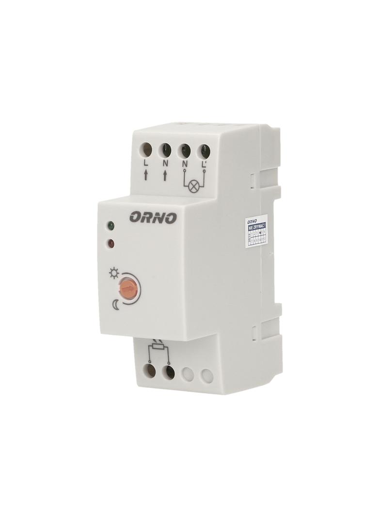 Czujnik zmierzchowy na szynę DIN z hermetyczną zewnętrzną sondą IP65 3000W OR-CR-219 ORNO