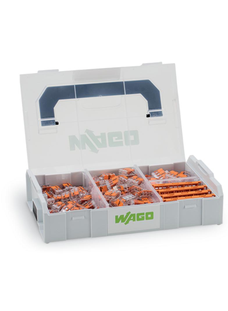 WALIZKA PROFI-SET WAGO-L-BOXX mini złączki 221 zestaw 1 WAGO
