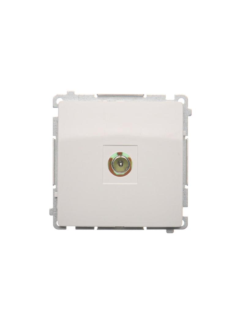 Simon Basic Gniazdo antenowe pojedyncze końcowe biały (zastępuje BMAK1.01/..)