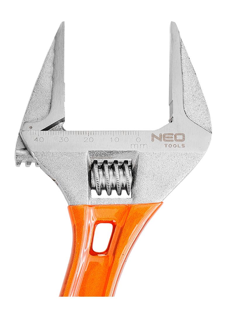 Klucz nastawny 256 mm, zakres 0-43 mm