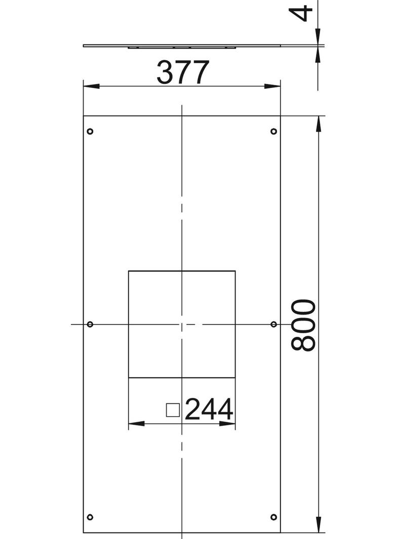 OKA/DG9/400, POKRYWA MONTAŻOWA OKA
