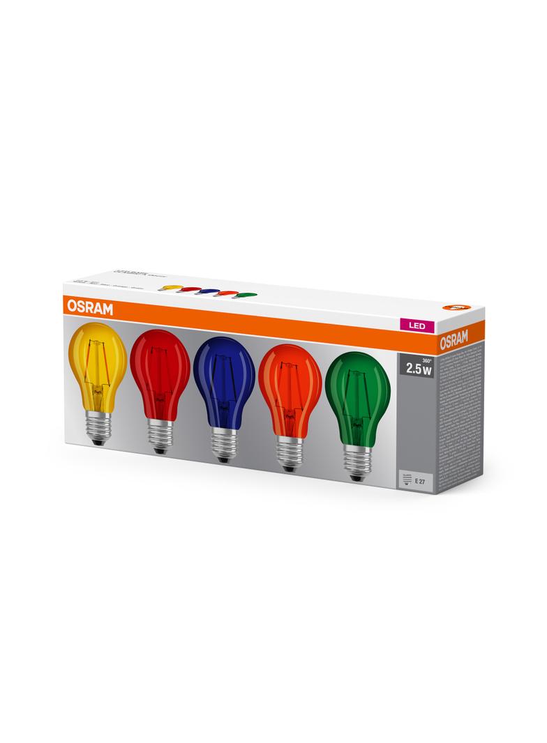 LED STAR CL A DécorColor Box 15 2W 827 E27 LEDVANCE