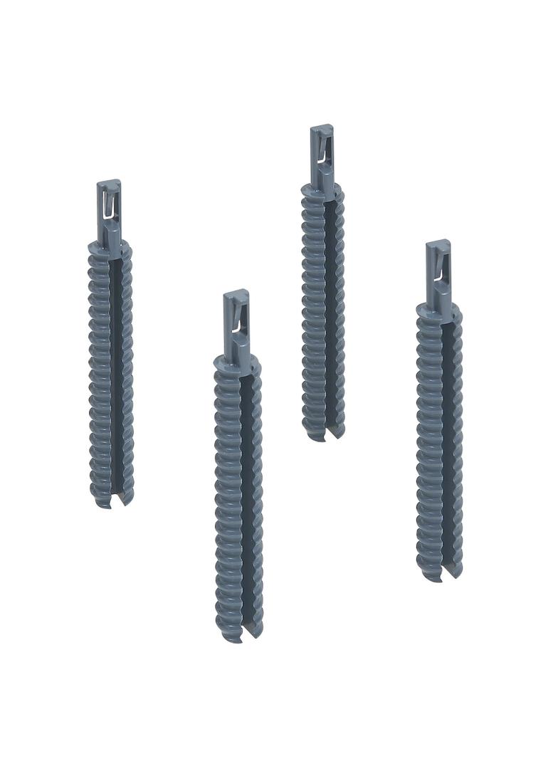 ZESTAW 4 ŚRUB DO REGULACJI GŁĘBOKOŚCI OSADZENIA 088080 W PODŁODZE BETONOWEJ, Legrand