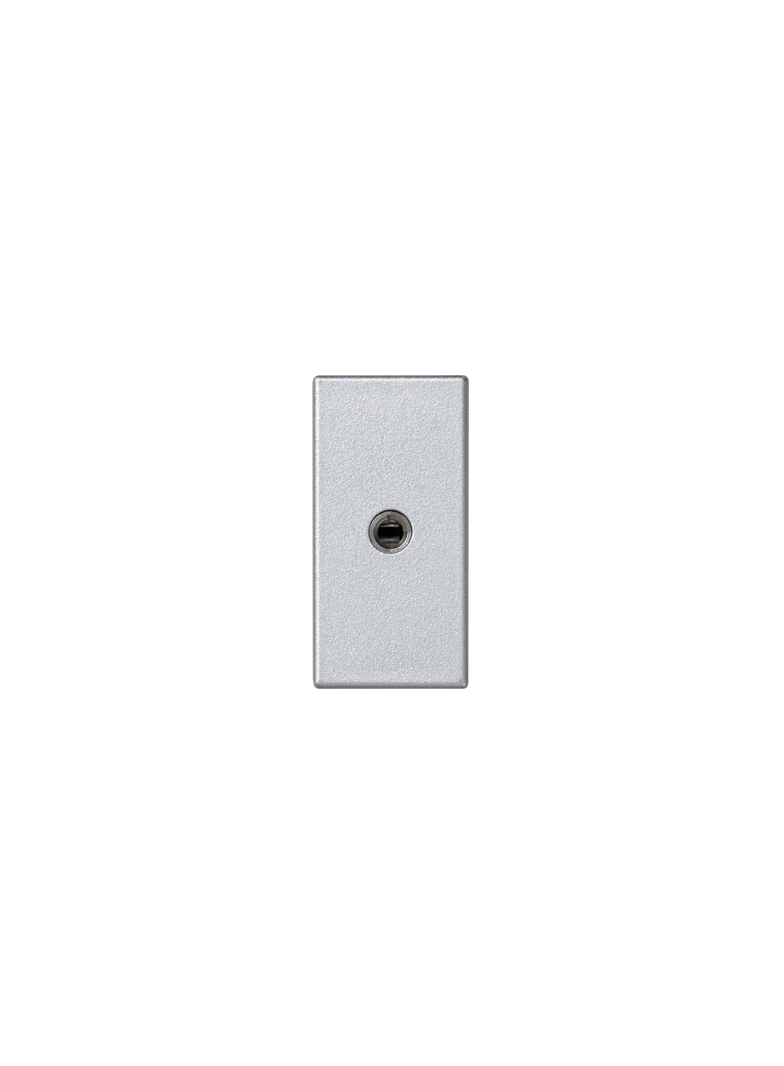 Simon Connect Płytka K45/2 gniazda mini-jack 225x45mm + wkład zaciski śrubowe aluminium K123B/8 KONTAKT