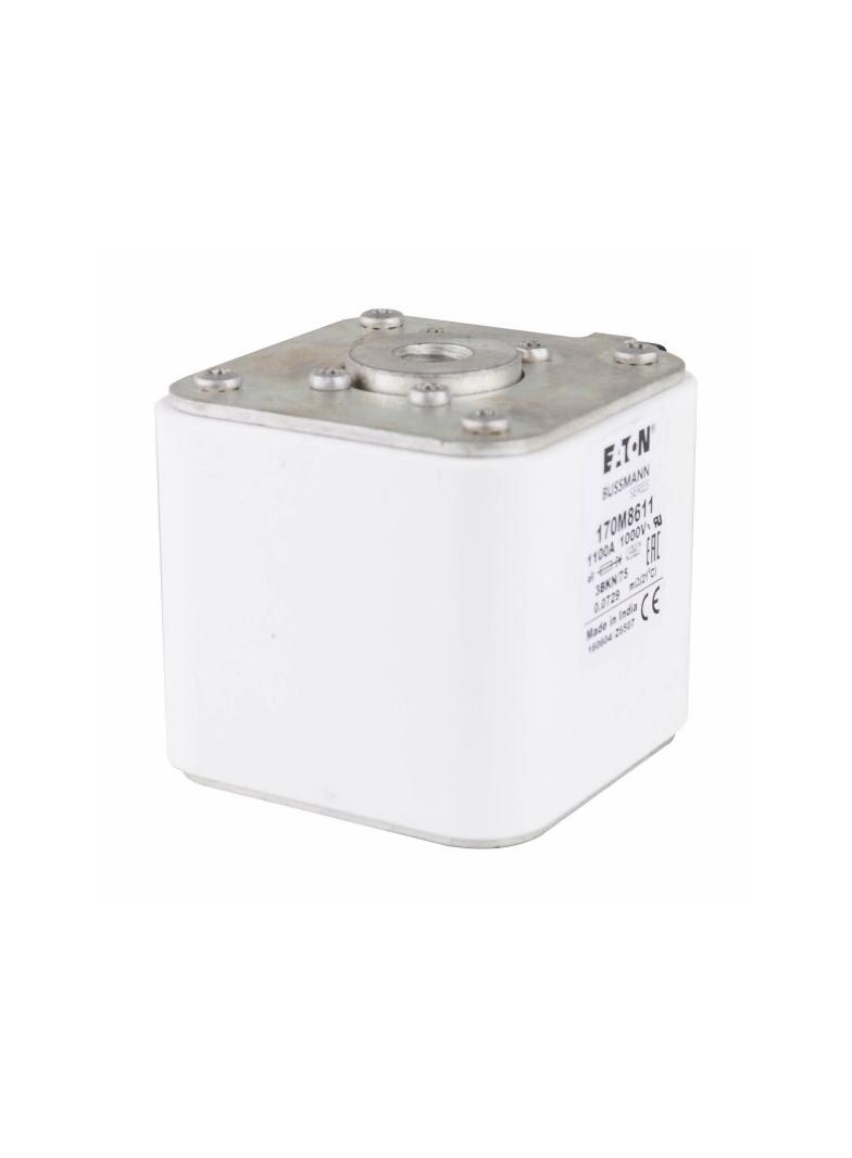 FUSE 1100A 1000V 3BKN/75 AR UR Wkładka szybka 1100A AC 1000V rozmiar 3 74x92x76 mm aR IEC, 170M8611