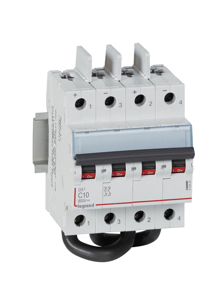 Wyłącznik Nadprądowy PV 2P 10A 800VDC 414426 LEGRAND