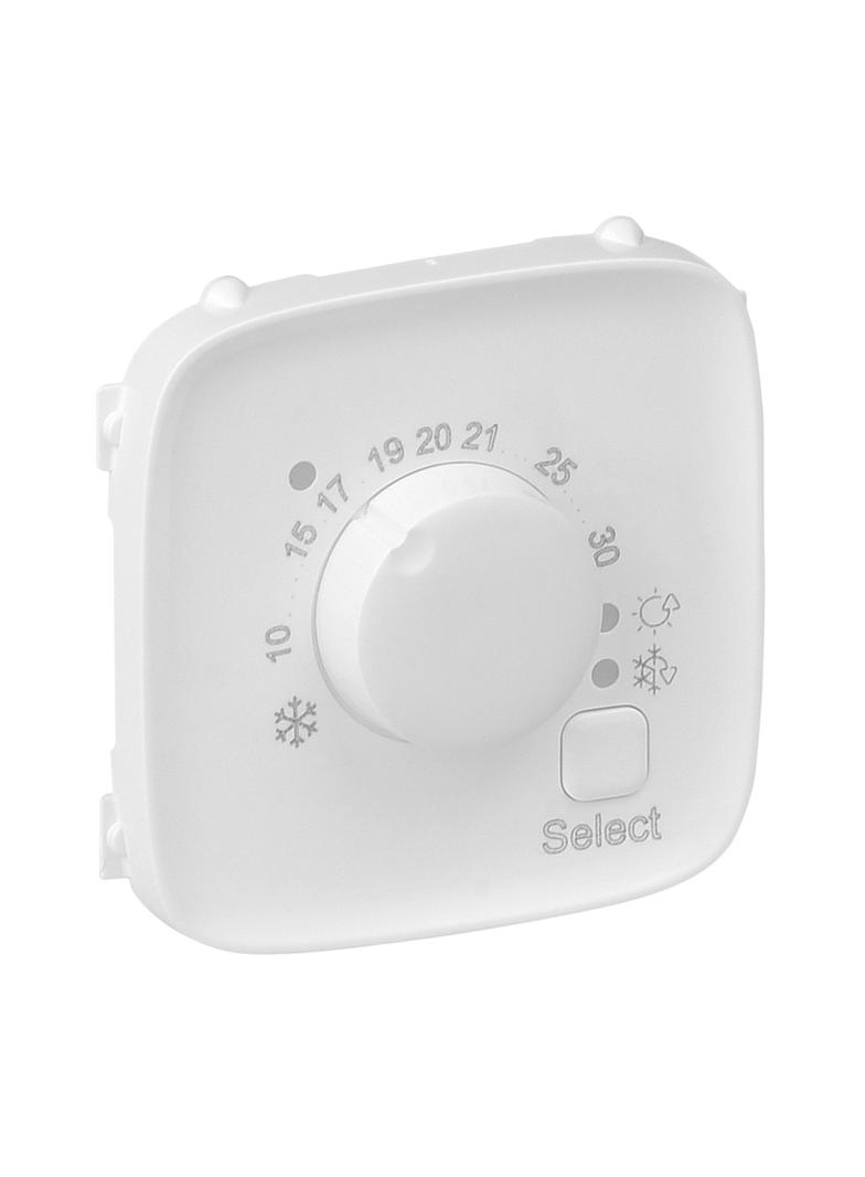 VALENA ALLURE - PLAKIETKA BIAŁA TERMOSTATU POKOJOWEGO, Legrand