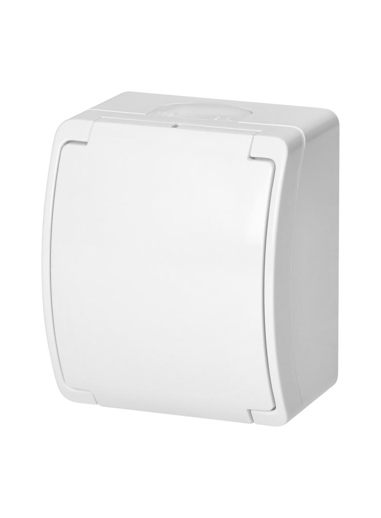 Gniazdo pojedyncze 2P+Z AQUATIC IP44 biały OR-OE-7105/W ORNO