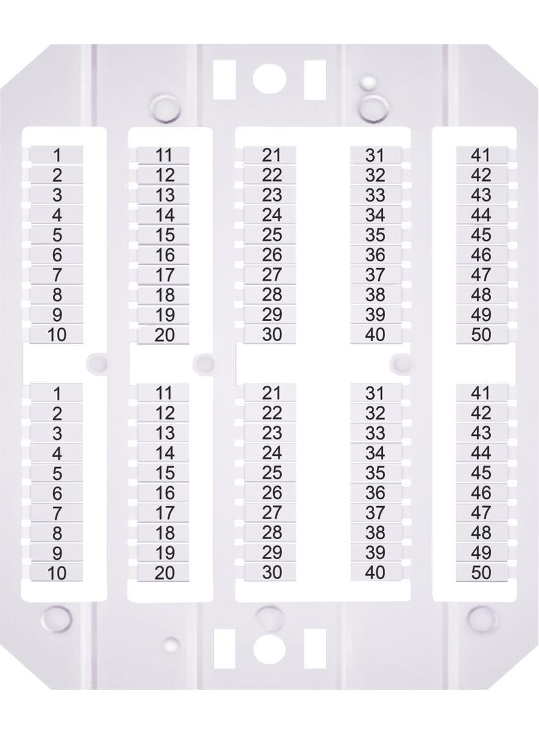 Oznacznik 1-50 (500 szt.) ESP-SHZ/1/1_50 003903197 ETI