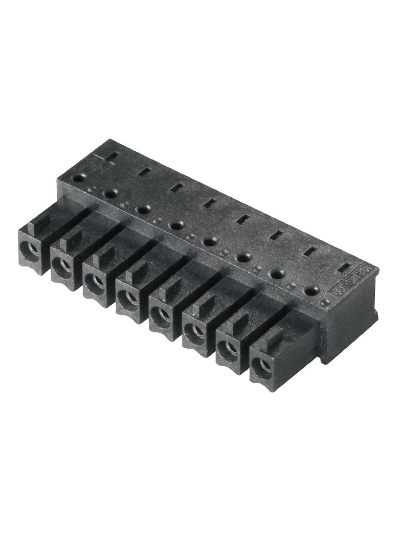 BCL-SMT 3.81/08/90 1.5SN BK BX Wtyki PCB (złącza płyty), 3.81 mm, Liczba biegunów: 8, kąt odejścia: 90° /50szt./ 1974850000 WEIDMÜLLER