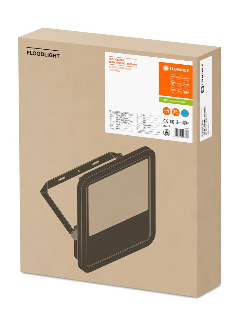 Naświetlacz FLOOD LED PERFORMANCE 125W 6500K SYM 100 black