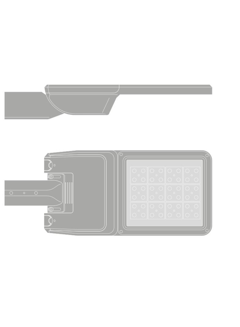 STREETLIGHT FLEX MEDIUM 80W 727 RV25ST ALW LEDVANCE