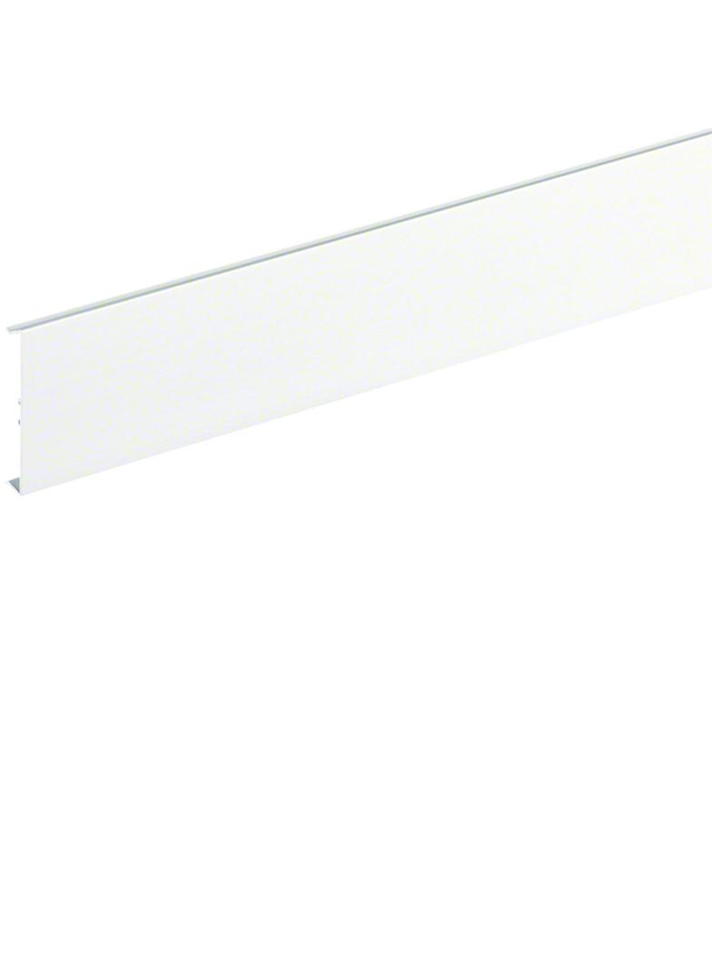 tehalit.BRAP Pokrywa kanału 80mm, alu, biały