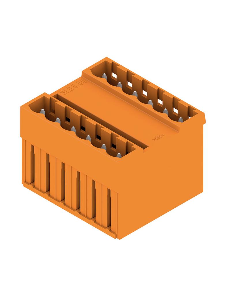 SLD 5.00/12/180G 3.2SN OR BX Wtyki PCB (złącza płyty), 5.00 mm, Liczba biegunów: 12, kąt odejścia: 180° /50szt./ 1614850000 WEIDMÜLLER