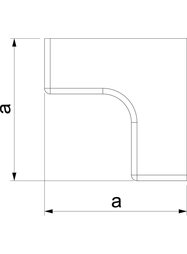 NAROŻE WEWN.WDK 10X20 CZ.B.