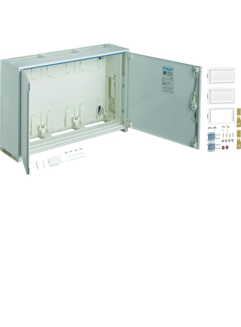 Cokół przyłączeniowy forma obudowy IP44 500x800x205 ZB013S HAGER