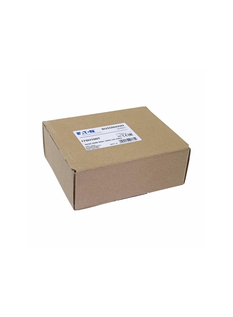 BASE 00/80 400A 1000V UR 43653 podstawa 00/80 400A 1000V UR 43653 170H1007 EATON