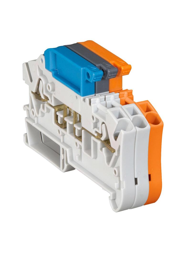 ZŁĄCZKA SPRĘŻYNOWA ROZŁĄCZANA 2 PRZEWODOWA 2,5MM2 POMARAŃCZOWA, Legrand
