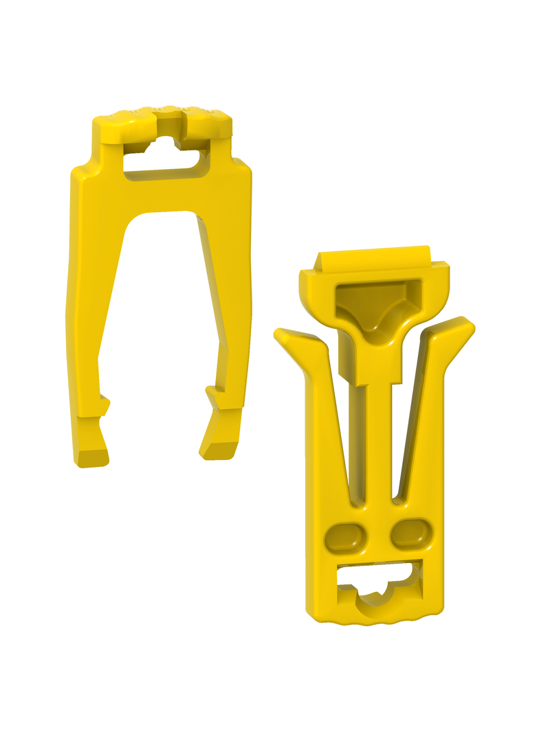 Klipsy blokujące Acti9 górne/dolne - 10 sztuk